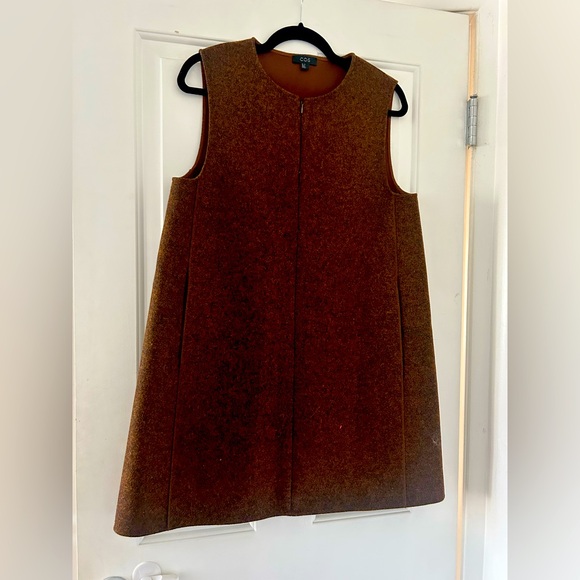 Cos Wool-Micro Vest Dress - Picture 4 of 7